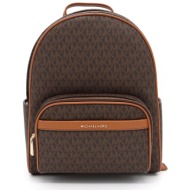 michael kors τσαντα backpack bex md all over logo καφε ταμπα