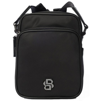 boss τσαντακι cross body b icon ns crossb μαυρο