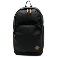 timberland τσαντα backpack logo μαυρο