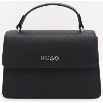 hugo τσαντα chris top handle r. cross body logo μαυρο σε προσφορά