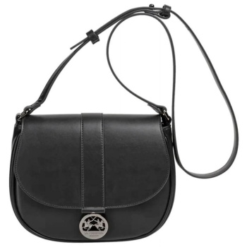 la martina τσαντα crossbody μεταλλικο logo mayρο