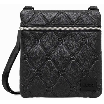 hugo τσαντακι cross body ethon chain_envelope all over logo σε προσφορά