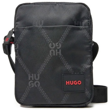 hugo τσαντακι cross body ethon 2.0m_ns zip all over logo σε προσφορά