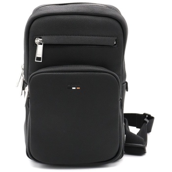 boss τσαντακι backpack ray monostrap μαυρο