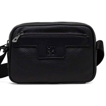 hugo τσαντακι cross body nesh r logo μαυρο σε προσφορά