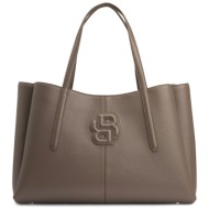 boss τσαντα ωμου anett tote καφε