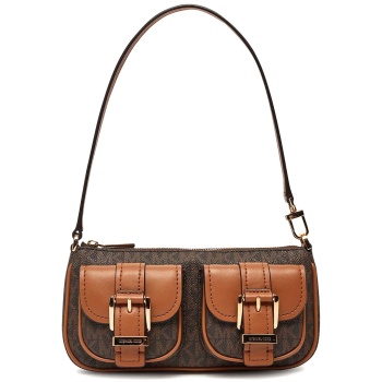 michael kors τσαντακι ωμου/xeiρος ζοε αll over logo σε προσφορά