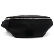 hugo τσαντακι μεσης ethon 2.0hi_bumbag n logo μαυρο