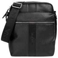 la martina τσαντακι crossbody balthazar μαυρο