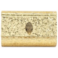 kurt geiger τσανταki crossbody party eagle clutch drench επιπροσθετη αλυσιδα logo χρυσο