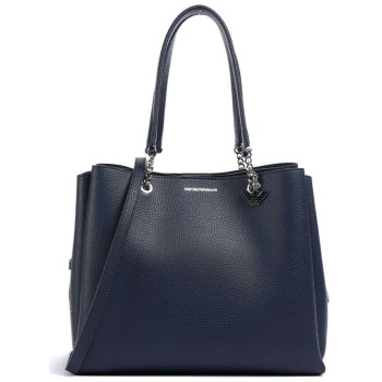emporio armani τσαντα shopping pubble μπλε σε προσφορά