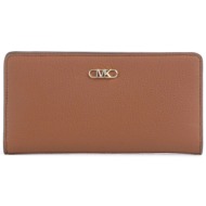 michael kors πορτοφολι lg slim snap μεταλλικο logo tamπα