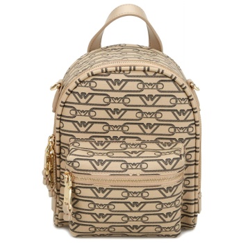 emporio armani τσαντακι cross body logo μπεζ σε προσφορά