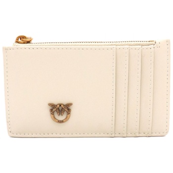 pinko θηκη για καρτες airone cardholder vitello seta