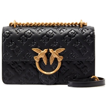 pinko love one mini dc vitello seta logo imprime rigonfio σε προσφορά