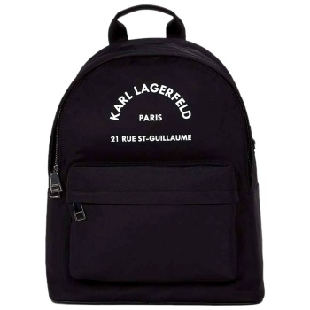 karl lagerfeld τσαντα backpack logo μαυρο σε προσφορά