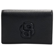 boss πορτοφολι anett new sm wallet logo μαυρο