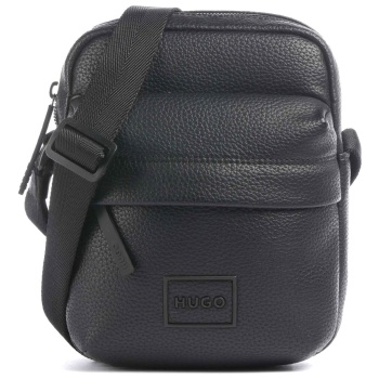 hugo τσαντακι crossbody new ethon hi_ns zip logo μαυρο