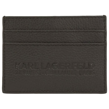 karl lagerfeld θηκη καρτων k/rsg μαυρο