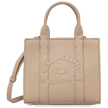 karl lagerfeld τσαντα tote k/rsg mn square peb emb