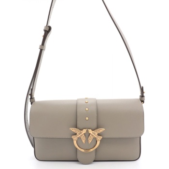 pinko τσαντα ωμου love one classic slouchy fl vitello σε προσφορά