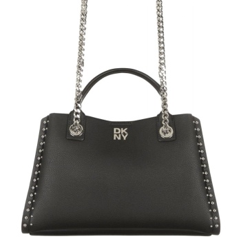 dkny τσαντα χειροσ/crossbody josie satcηels logo μαυρο σε προσφορά