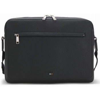 boss τσαντα briefcase ray flap messenger μαυρο