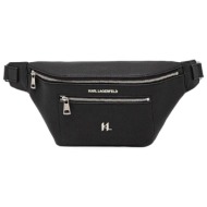 karl lagerfeld τσαντακι μεσης bumbag μαυρο