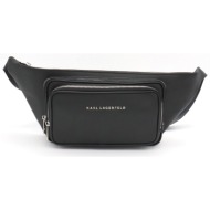 karl lagerfeld τσαντακι μεσης bumbag μαυρο