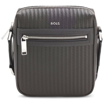 boss τσαντακι crossbody saxter w ns zip καφε