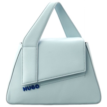 hugo blue τσαντα χειροσ/crossbody lylah top handle logo σιελ σε προσφορά