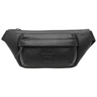 hugo τσαντακι μεσης new ethon hi_bumbag logo μαυρο