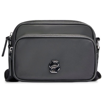 boss τσαντακι crossbody b icon ew zip μαυρο