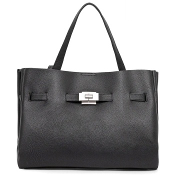 dkny τσαντα ωμου bryar satchels logo μαυρο