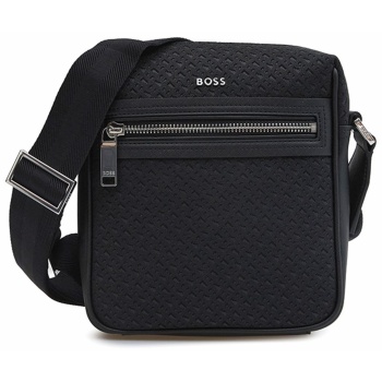 boss τσαντακι crossbody daxter mp ns zip μαυρο