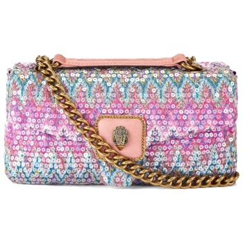 kurt geiger τσαντα crossbody/ωμου pimlico bag παγιετα