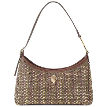 kurt geiger τσαντακι ωμου fabric kurt sling πολυχρωμα στρας