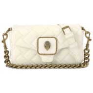 kurt geiger τσαντα crossbody/ωμου pimlico bag st kaπιτονε αλυσιδα logo μπεζ