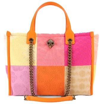 kurt geiger tσαντα ωμου hoxton sm shopper αλυσιδα αναγλυφα