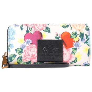 kurt geiger πορτοφολι southbank zip around w φλοραλ logo