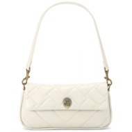 kurt geiger τσαντακι crossbody/ωμου pickle shoulder bag kaπιτονε logo mπεζ