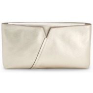 boss τσαντα φακελοσ/crossbody δερμα revers clutch l χρυσο