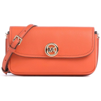michael kors τσαντακι crossbody/ωμου nolita metaλλικο logo