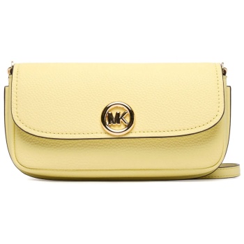 michael kors τσαντακι crossbody/ωμου nolita metaλλικο logo