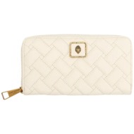 kurt geiger πορτοφολι pimlico zip around w καπιτονε logo μπεζ