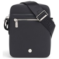 lacoste τσαντακι crossbody vertical camera bag μαυρο