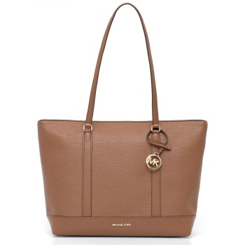 michael kors τσαντα shopping bag ωμου andie meταλλικο logo σε προσφορά