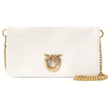 pinko τσαντακι click soft horizontal mini vitello morbido σε προσφορά