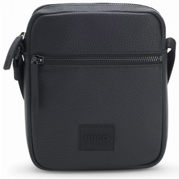 hugo τσαντακι crossbody ethon 2.0hi_ns cross logo μαυρο