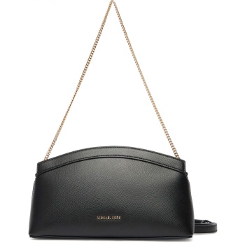 michael kors τσαντα crossbody/ωμου ατηενα logo μαυρο